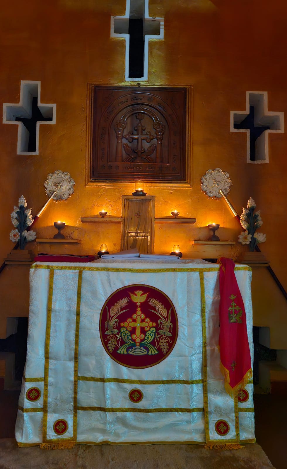 East Syriac Liturgy ceremony at Beth Aprem Nazrani Dayra