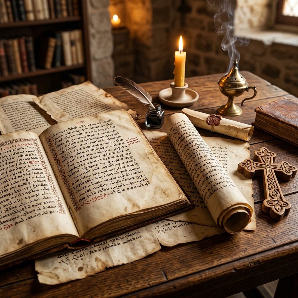 Ancient Syriac manuscripts at the Dayra library