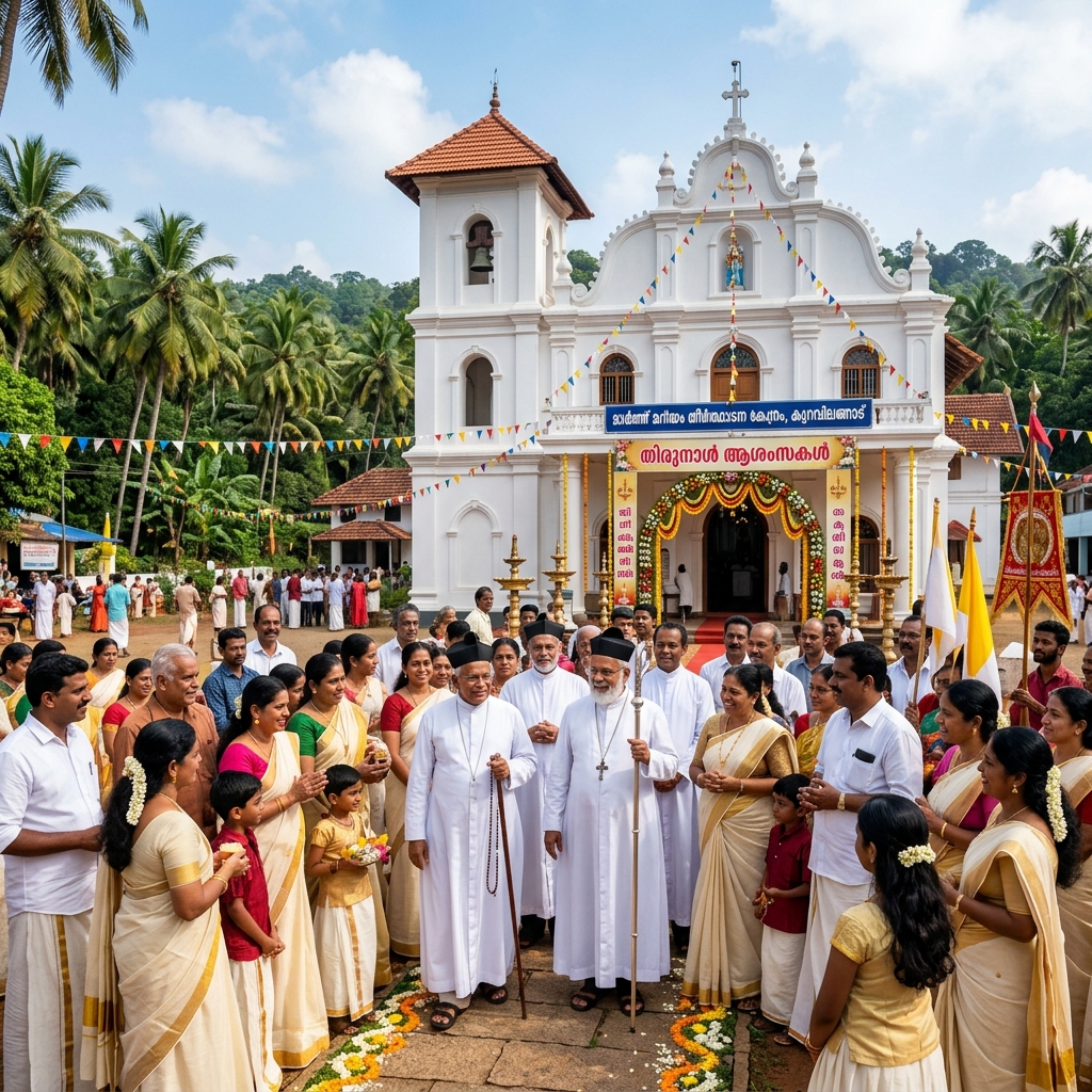 Nazrani Christian community gathering in Kerala
